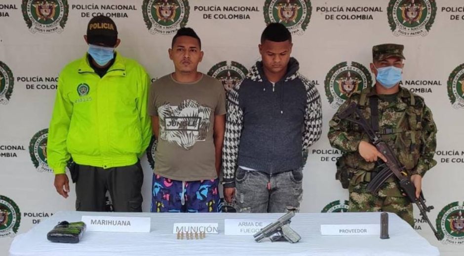 Policía Alias 'Pepe' y alias 'Caliche'.