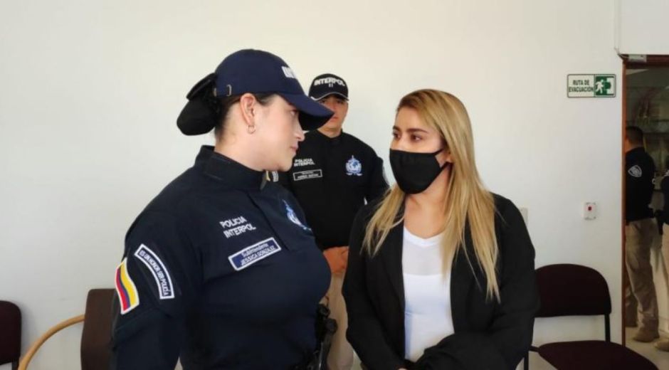 Policía-Interpol Nini Johana Úsuga David
