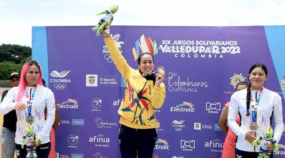 Mariana Pajón volvió a reinar. 