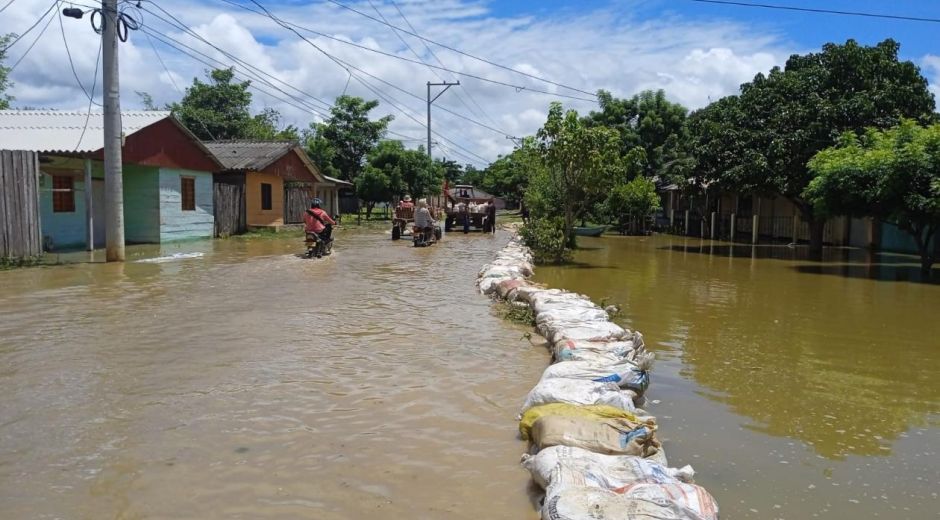 Inundaciones en Zapayán.