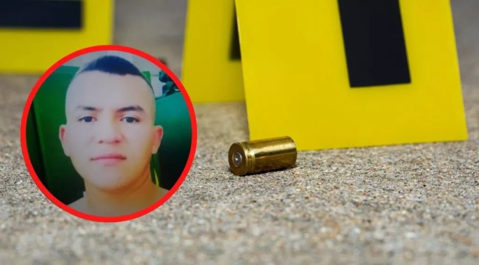 Uniformado asesinado.