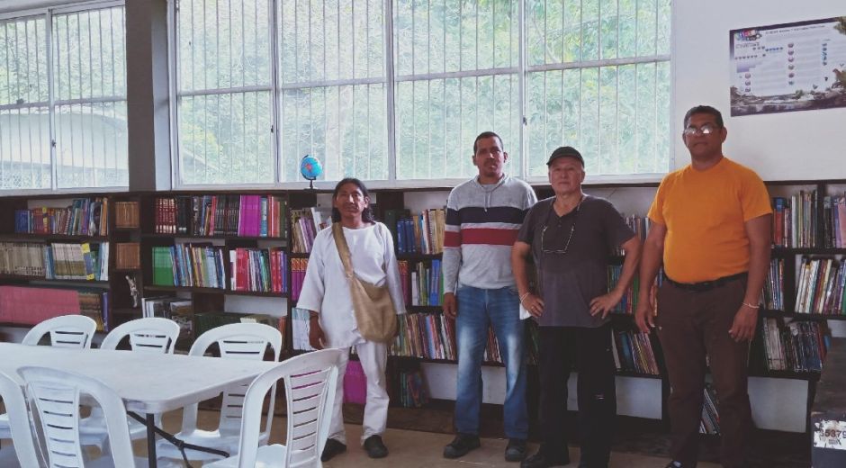 La biblioteca está ubicada en pueblo Wiwa Gotsezhy ‘El encanto