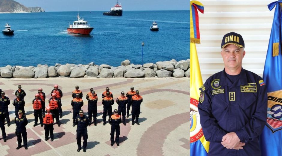 Vicealmirante John Fabio Giraldo Gallo, nuevo Director General Marítimo