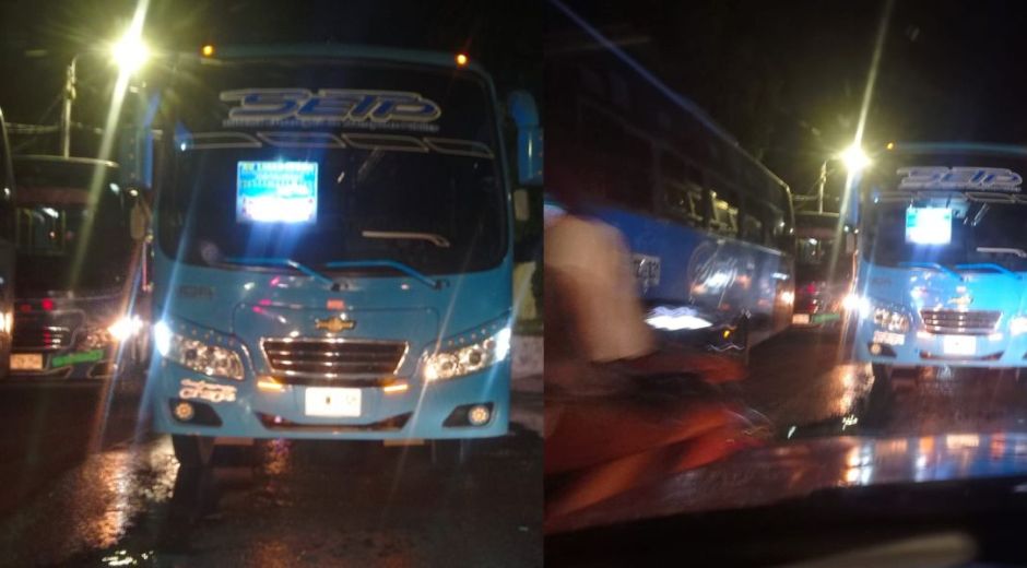 Denuncia. Servicio de transporte público de Santa Marta.