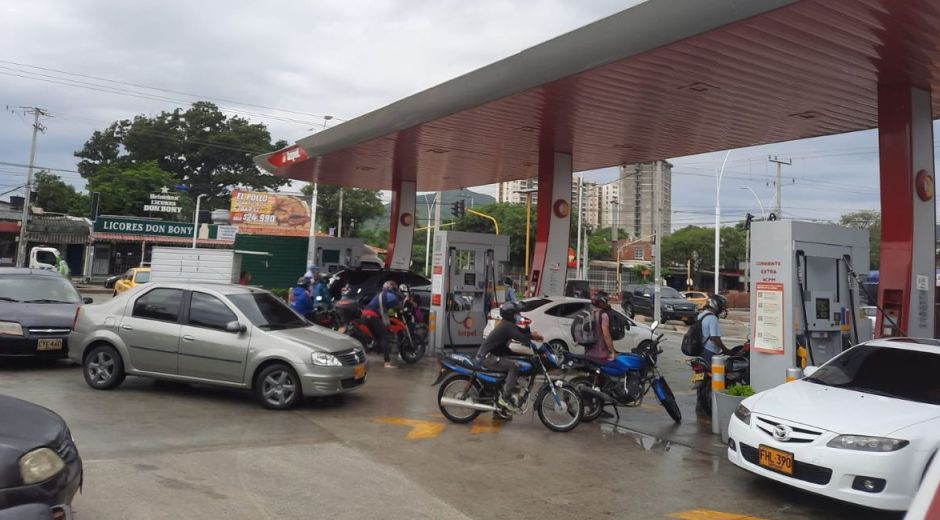 Gasolina en Colombia volvió a subir.