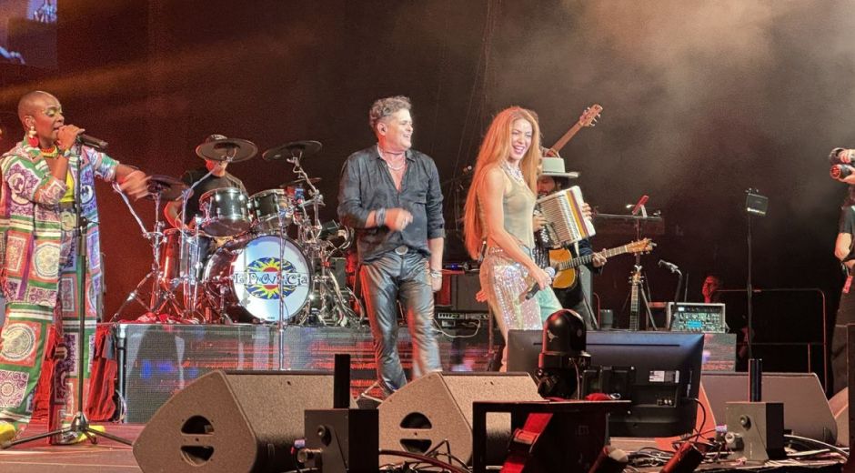Cuenta de X: @ChrisDaes Shakira y Carlos Vives