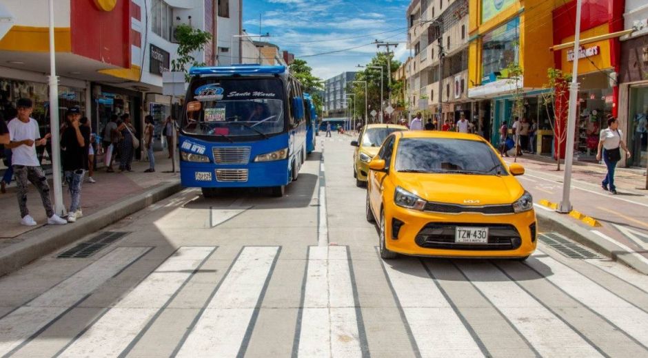 Cortesía Por la quinta el tráfico será exclusivo de buses y taxis.