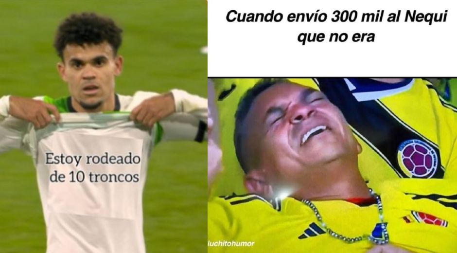 Memes que deja el partido de Colombia contra Brasil