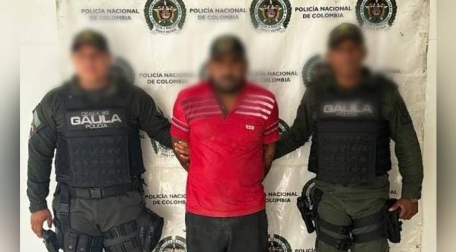 Policía del Magdalena Alias 'Tasmania'.