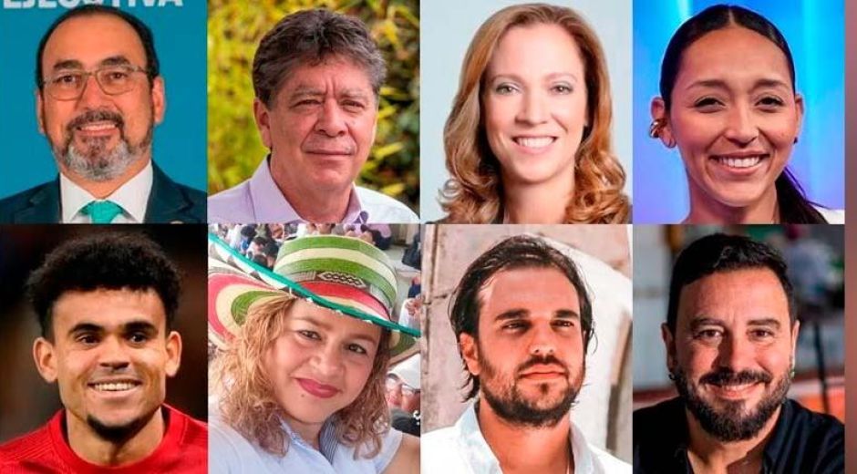 Sergio Diaz-Granados, Bruce Mac Master, María Claudia Lacouture, Karen Carvajalino, Luis Díaz, Mayerlis Angarita, Alejandro Caiaffa y Tulio Zulouaga.