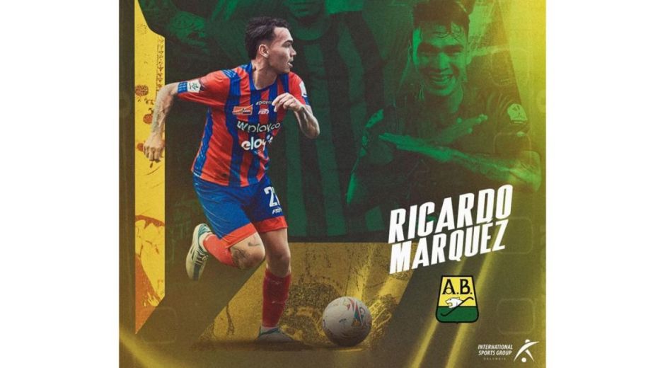 Instagram: Ricardo Márquez Ricardo Márquez es nuevo jugador del cuadro leopardo