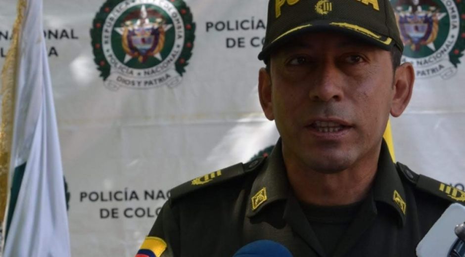 Gustavo Berdugo Garavito cuando fue comandante de la Mesan.