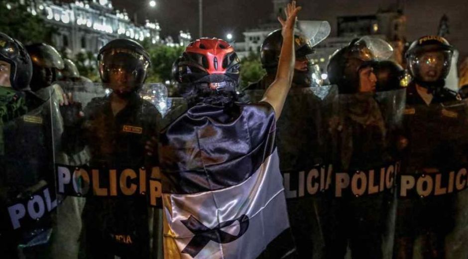 Protestas en Perú