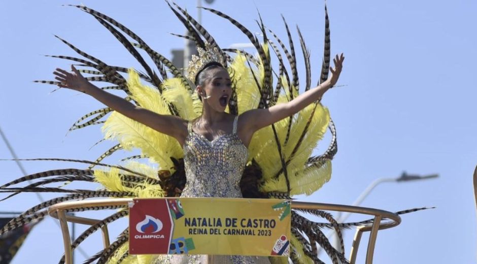 Cortesía. La Reina del Carnaval 2023, Natalia De Castro.