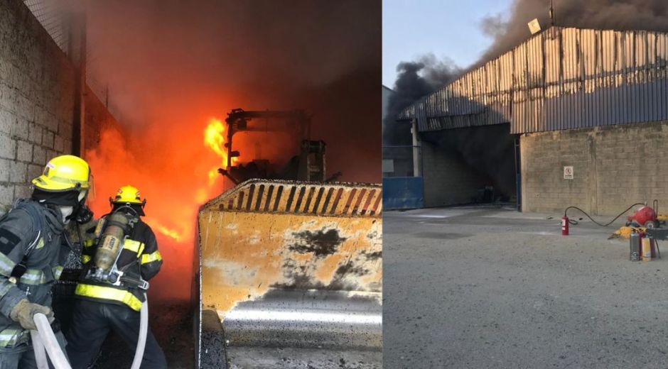 Incendio en Almadelco en Santa Marta.