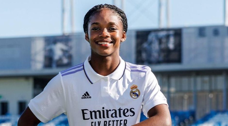 Linda Caicedo se incorporó la semana pasada al Real Madrid.