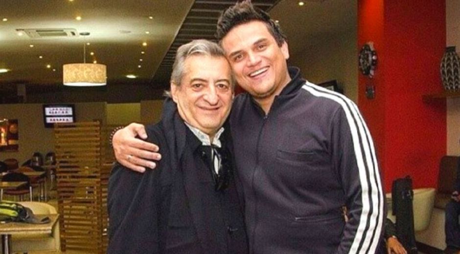 Jorge Oñate junto a Silvestre Dangond 