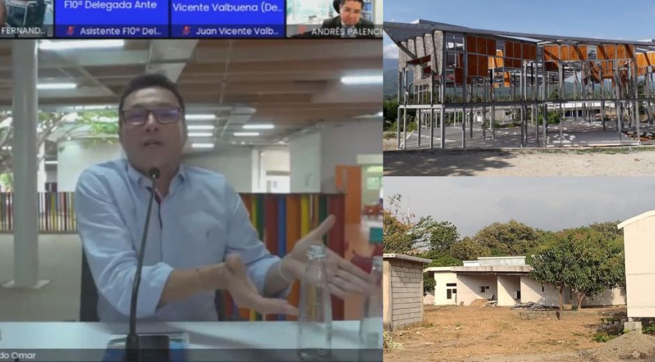 Carlos Caicedo en su tercera audiencia. 
