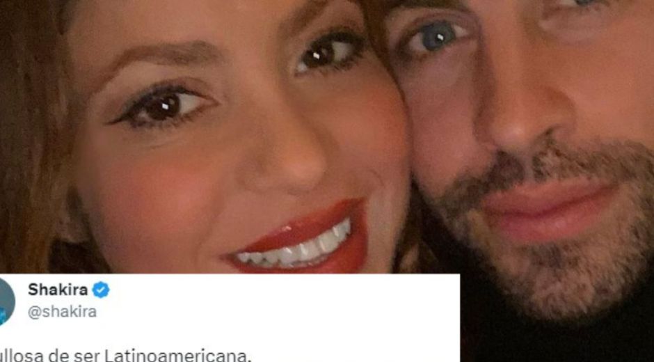 Twitter. Respuesta de Shakira a Piqué a través de su cuenta de twitter.