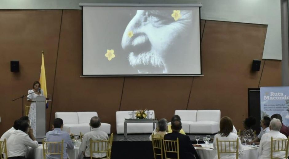 Presentación de la 'Ruta Macondo'.