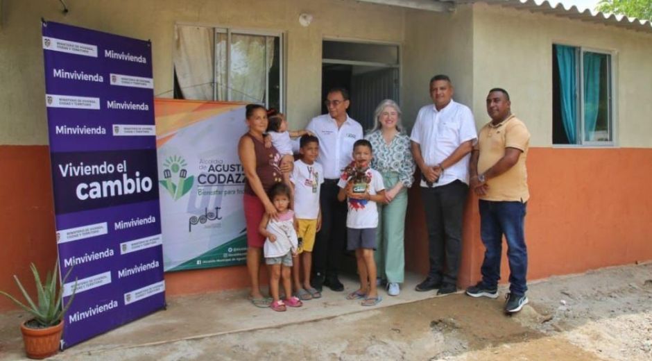 Ministerio de Vivienda Una de las viviendas entregadas.