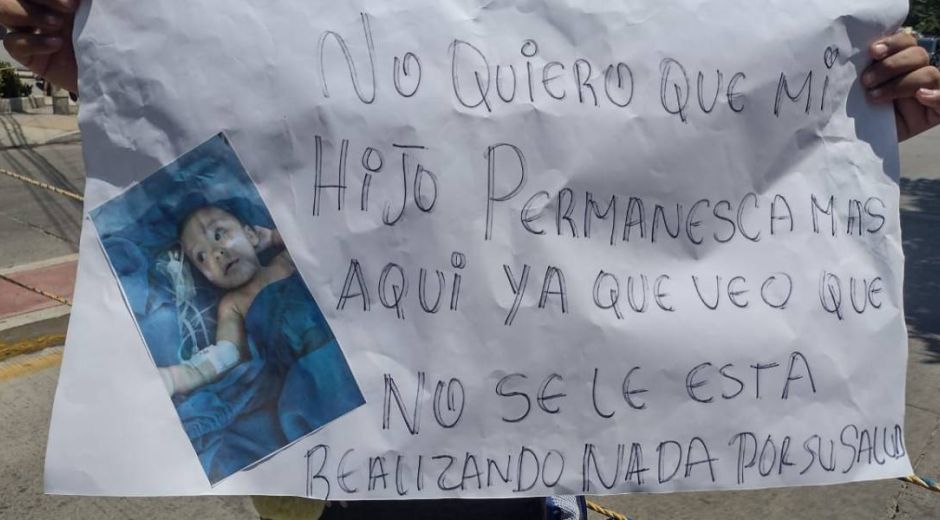 Seguimiento.co Protesta de la madre del pequeño Jesús David.