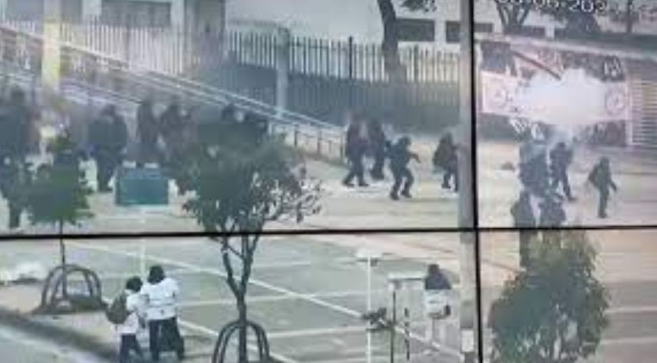 Cortesía Disturbios en la Universidad Nacional