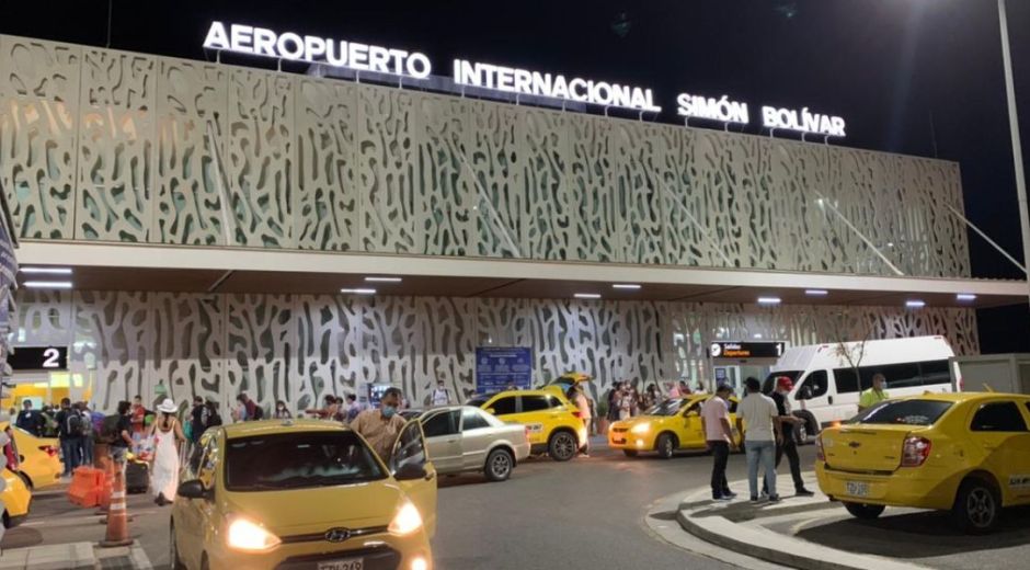 Aeropuerto Simón Bolívar.