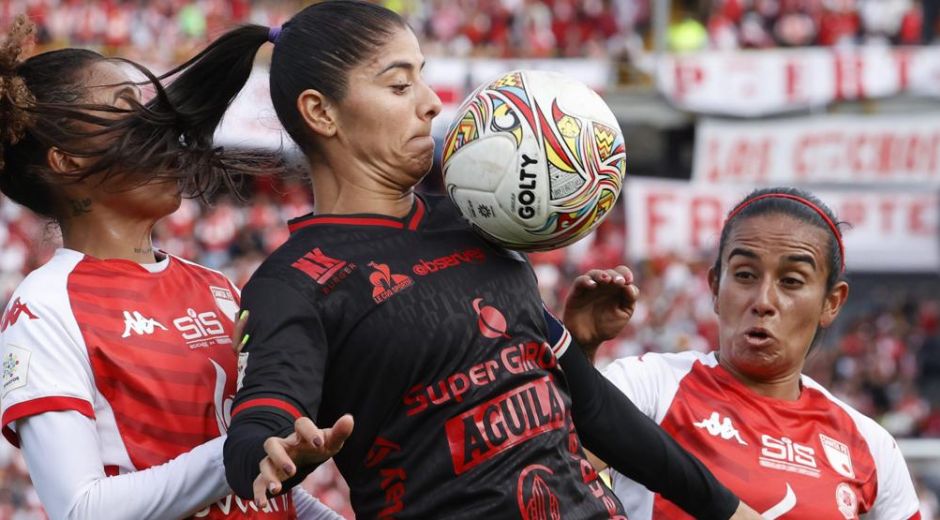 Acción del partido de ida.
