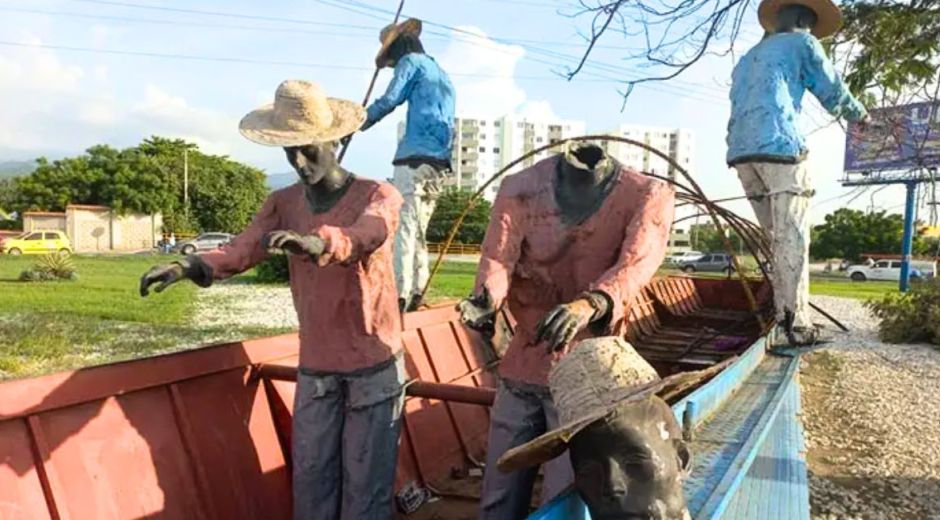 ‘La Piragua’: monumento a la cultura que es foco de inseguridad y ‘blanco’ de vandalismo