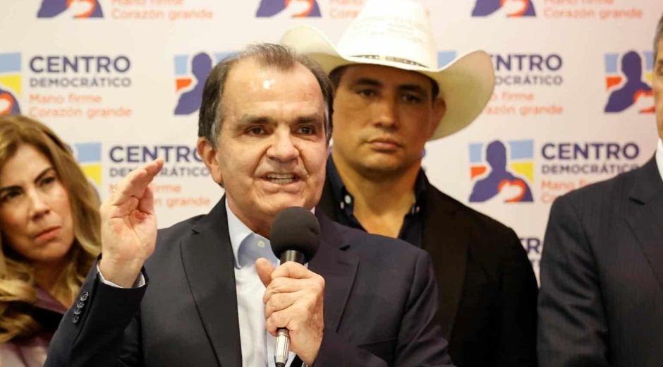 Centro Democrático El excandidato presidencial Óscar Iván Zuluaga.