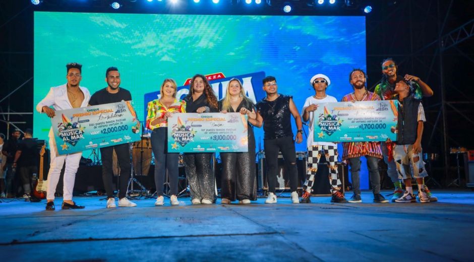 El talento local fue premiado en el Festival de Verano y Música al Mar  