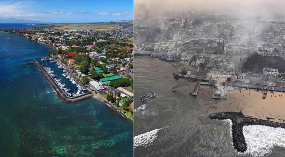 36 muertos en la tragedia de Maui: 14 se lanzaron al agua para no morir.
