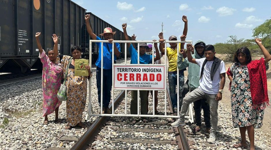 Bloqueos de vía férrea.