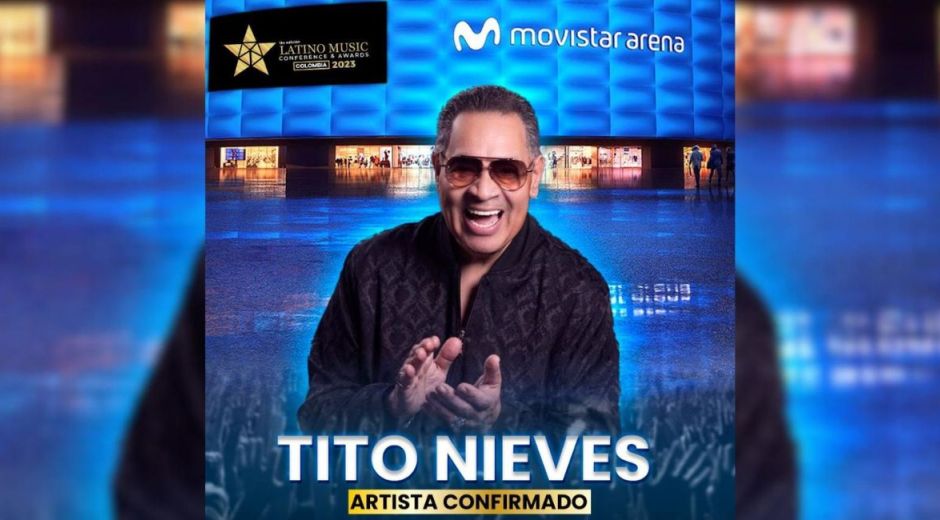 Tito Nieves, el ‘Pavarotti de la salsa’.