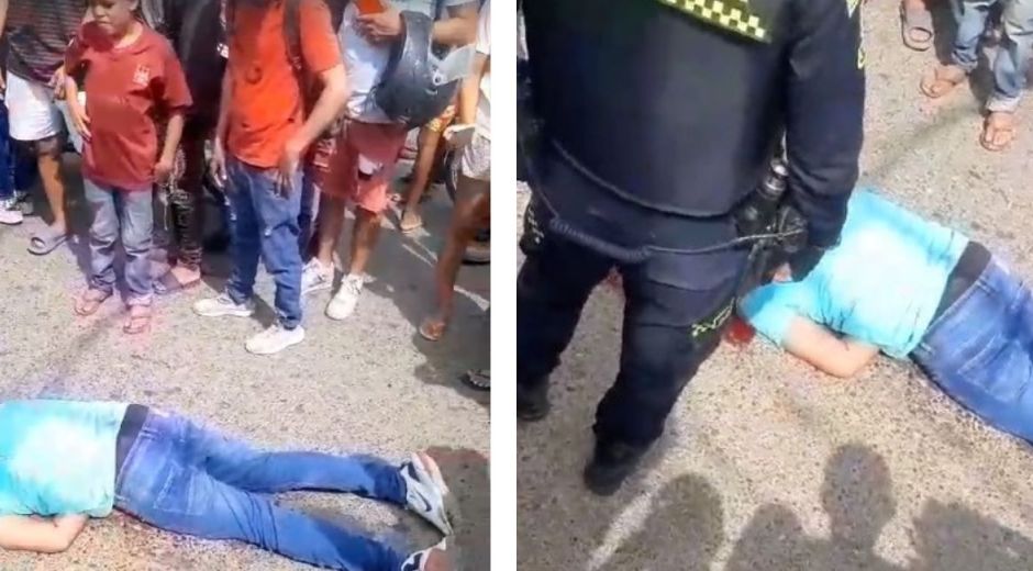 Cortesía El hombre recibió un disparo en la cabeza.