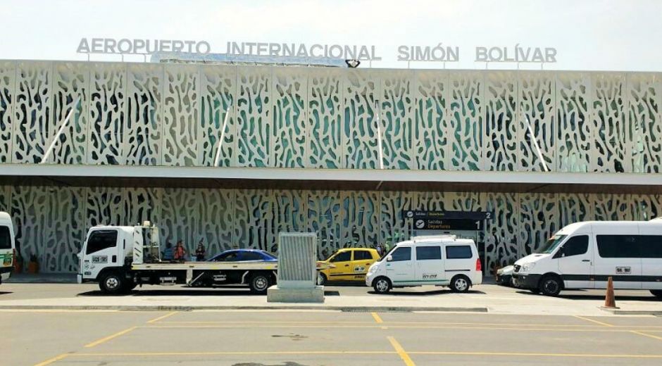 Aeropuerto Simón Bolívar.