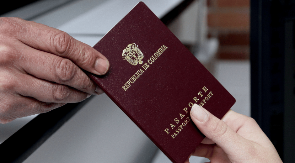 Cortesía Pasaporte colombiano
