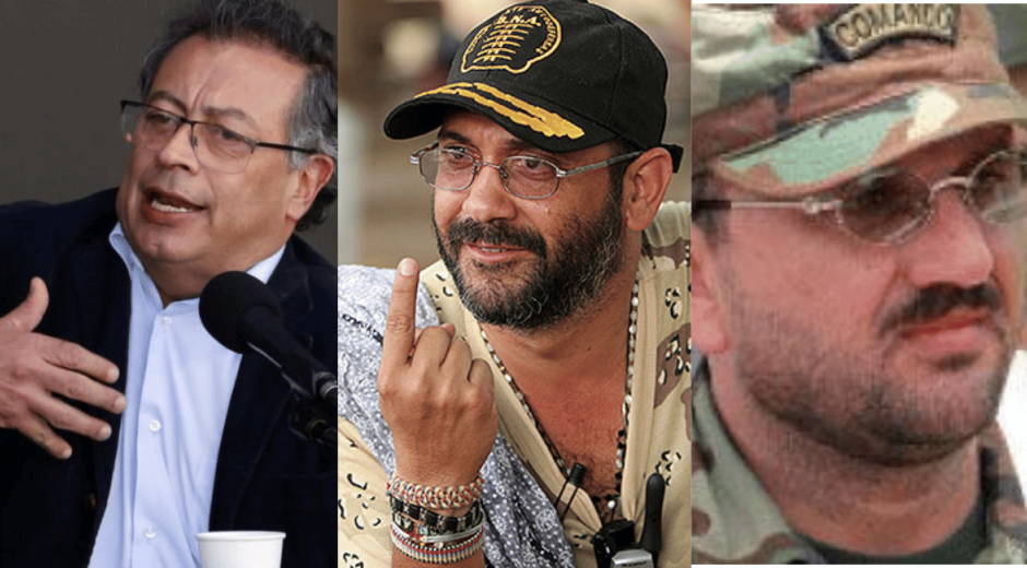 Cortesía Presidente Petro, alias 'Jorge 40', alias 'Macaco'