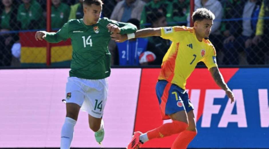 Selección Colombia vs Bolivia