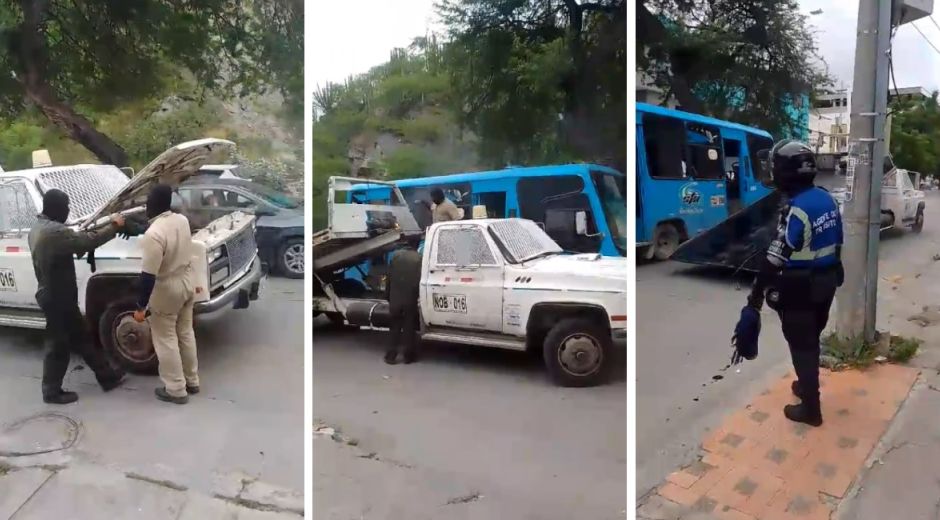 Seguimiento. Grúa con falla mecánica
