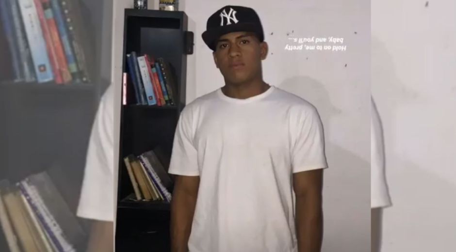 Cortesía Joven desaparecido