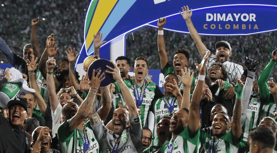EFE La celebración de Atlético Nacional