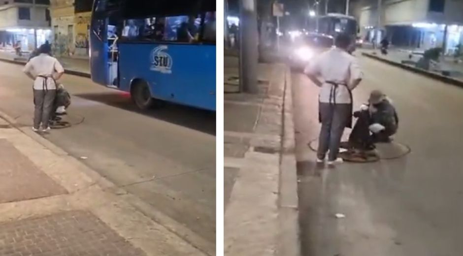 El video fue difundido por el concejal Miguel Martínez