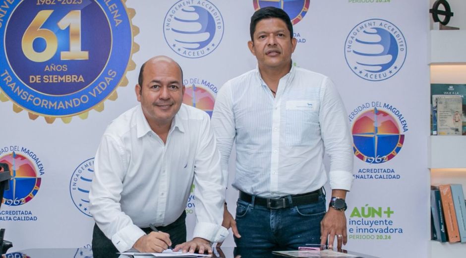 Willigton Maiguel y Pablo Vera