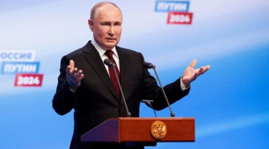 Presidente de Rusia, Vladímir Putin.