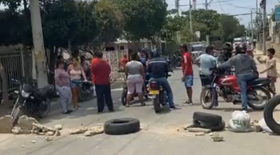 Cortesía Manifestación de la comunidad Chimila 2.