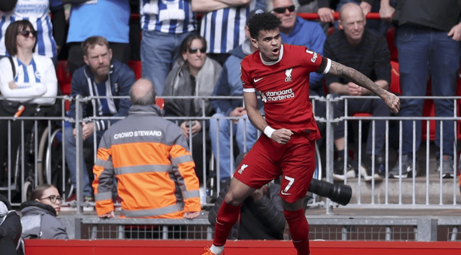 EFE Luis Díaz tiene siete goles en la Premier League.