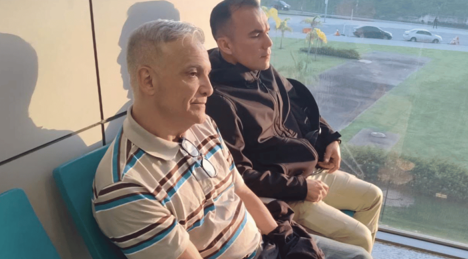 Cortesía Después de casi 30 años, se hará justicia: Jaime Saade fue trasladado a Colombia.