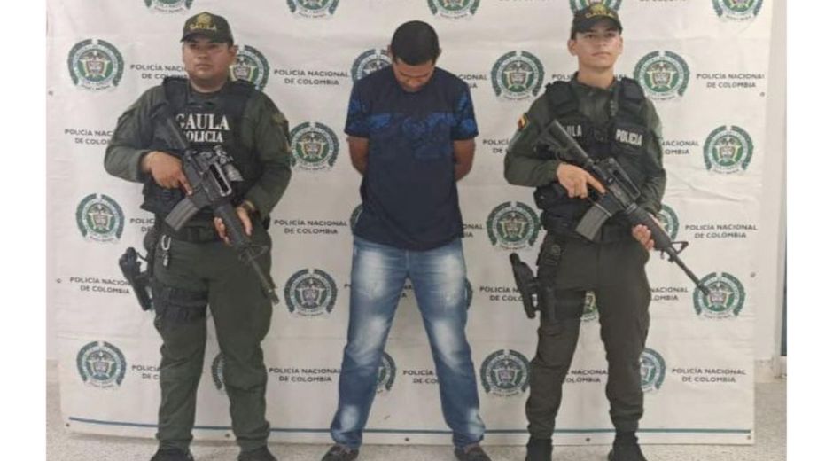 Alias 'Arenca', presunto responsable del secuestro de los padres del  padres del futbolista Luis Díaz. 